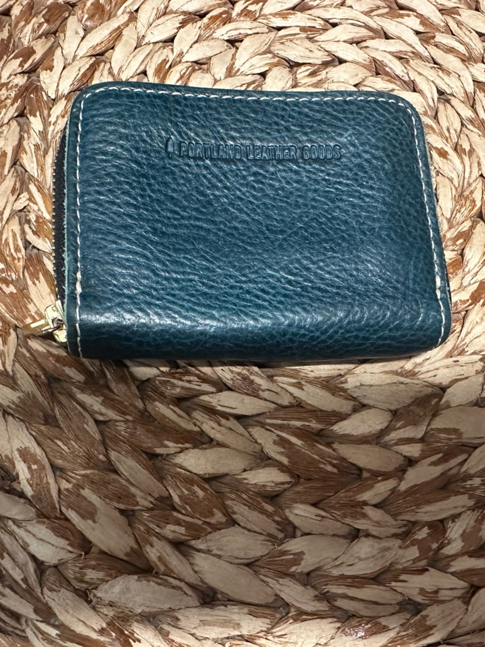 Portland Leather Lagoon Zip Wallet AP